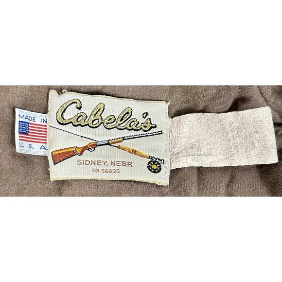 Vtg Cabela’s Gore-Tex Duck Camo Hunting Jacket Coat Parka Men's Size Medium - Picture 11 of 16